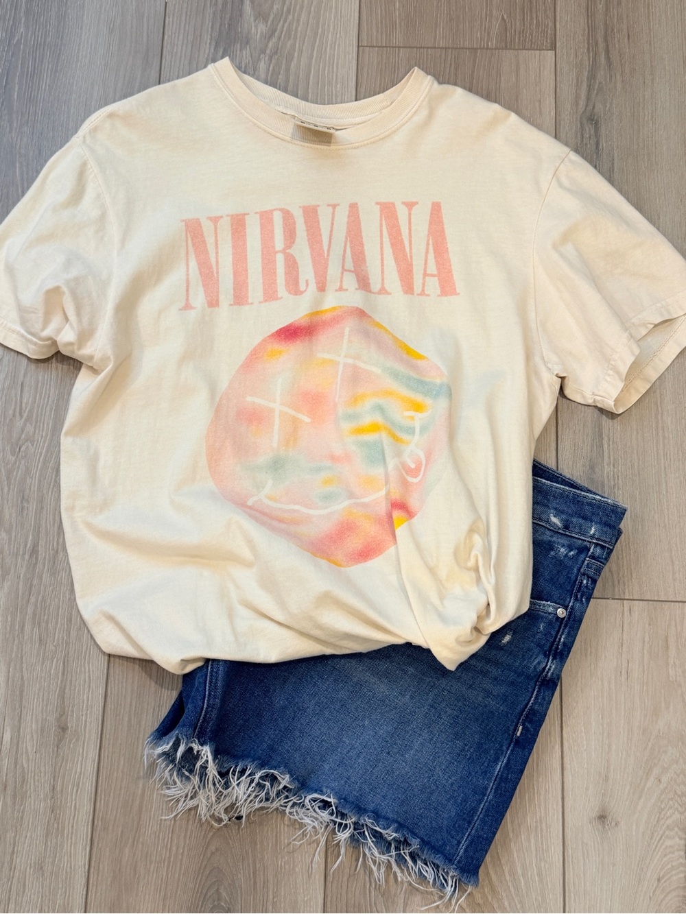 Nirvana oversized tee